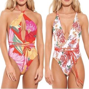 Maaji Camellia Reversible One-Piece Swimsuit